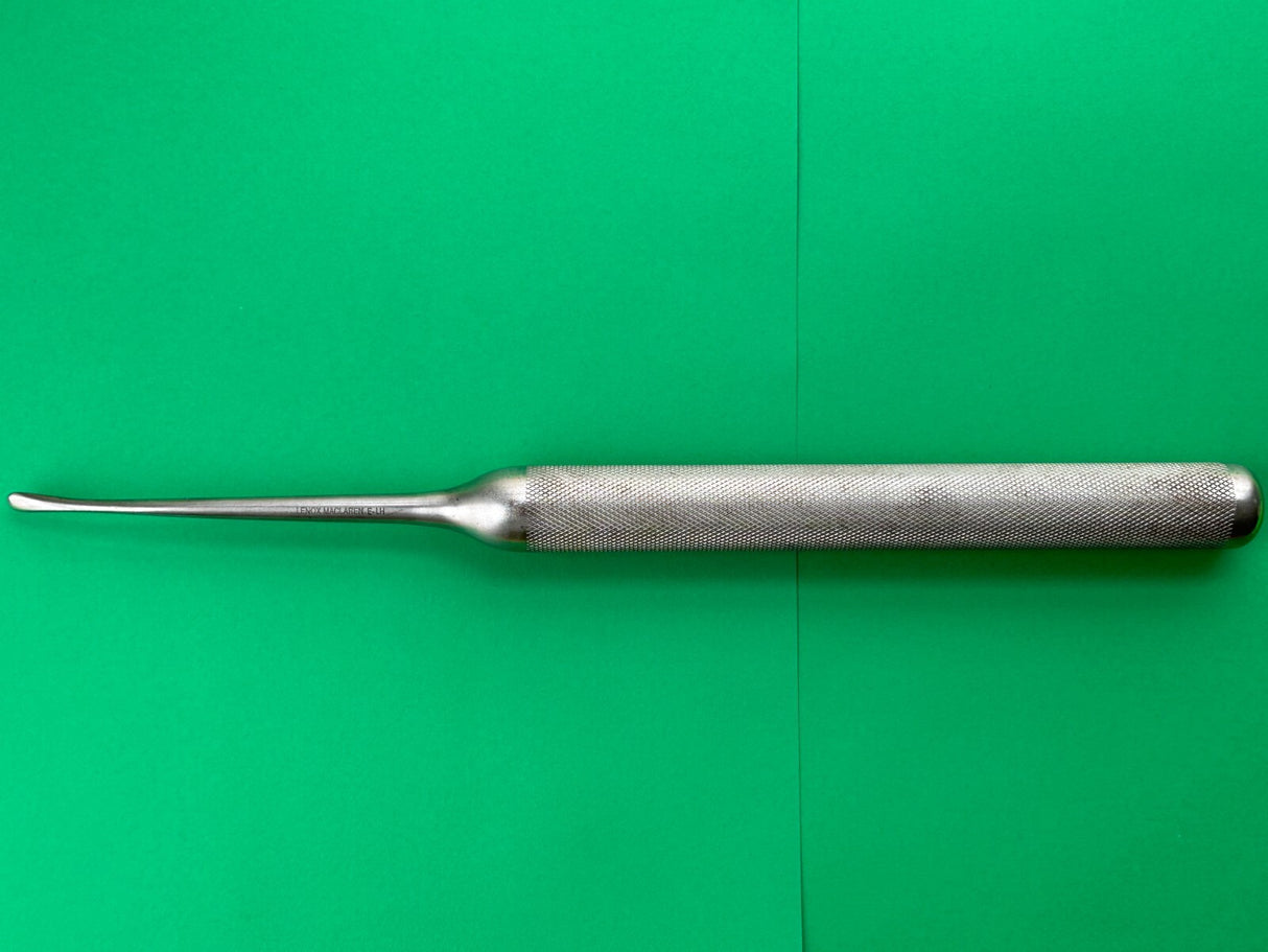 Lenox Maclaren Surgical (E-1/4-LH) 15" Round Blade Elevator, 1/4" Blade