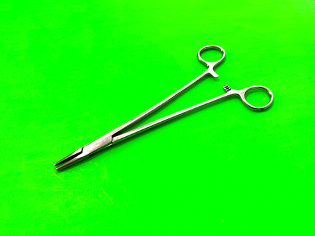 Jarit Surgical 120-145 Mayo-Hegar Needle Holder, 8"