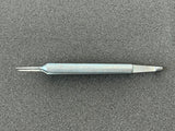 Codman 80-6630 6" E-Series Titanium Tying Forceps, 0.7mm