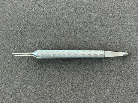 Codman 80-6630 6" E-Series Titanium Tying Forceps, 0.7mm