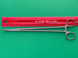 Aesculap Surgical Ligature Forceps, Curved, 10-1/4", Serrated