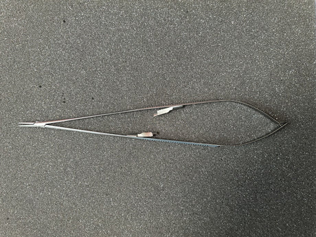 SCANLAN 6006-158 Jacobson Micro Needle Holder,w/Lock 9-1/2" Diamond Dust