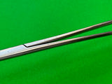 Codman 19-8145 Mixter Thoracic Clamp Forceps, Curved, Serrated, 9"