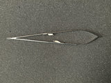 Snowden-Pencer 5447 Micro Diamond-Jaw Castroviejo Needle Holder w/Lock, 8-1/2"