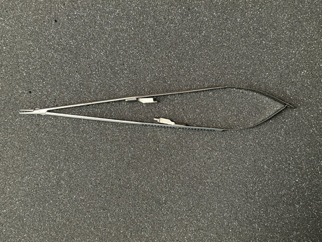Snowden-Pencer 5447 Micro Diamond-Jaw Castroviejo Needle Holder w/Lock, 8-1/2"