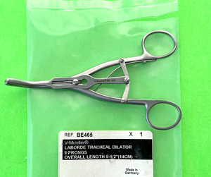 V.Mueller Surgical 5-1/2" Laborde Tracheal Dilator 3-Prongs