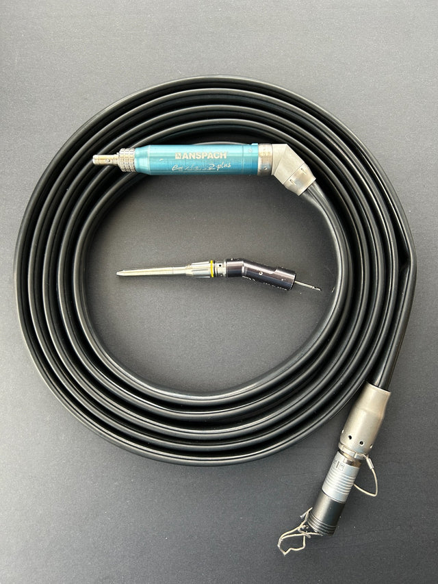 Anspach eMax 2 Plus Handpiece W/ QD8 Angled Attachment.