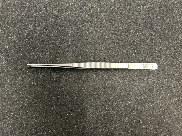 Aesculap BD671R Waugh Tissue Forceps, 1x2 Teeth, 7-7/8''