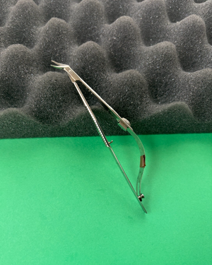 Karl Storz Surgical Eye Scissors, Delicate, Curved Left
