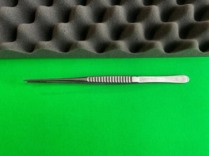 Pilling 35-1804 DeBakey Tissue Forceps, 9.5", 2mm Tip Width Cardio