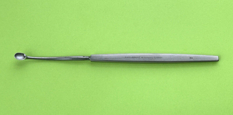 Karl Storz Surgical 19cm Curved Oval Maxillary Sinus Antrum Curette