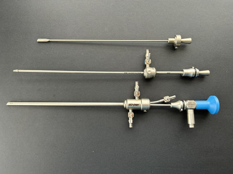 Stryker 2.9mm 30° Hysteroscope Set Rev360 W/Sheaths and FREE Storz Adapter