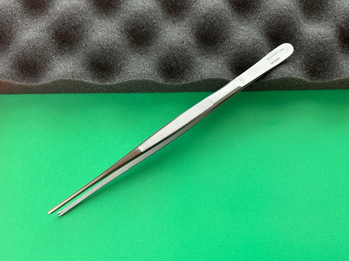 Symmetry Surgical 8", 1x2 Teeth Tissue Forceps