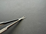 Snowden Pencer 88-6507 Micro Dissecting Scissors, Curved blade 7"