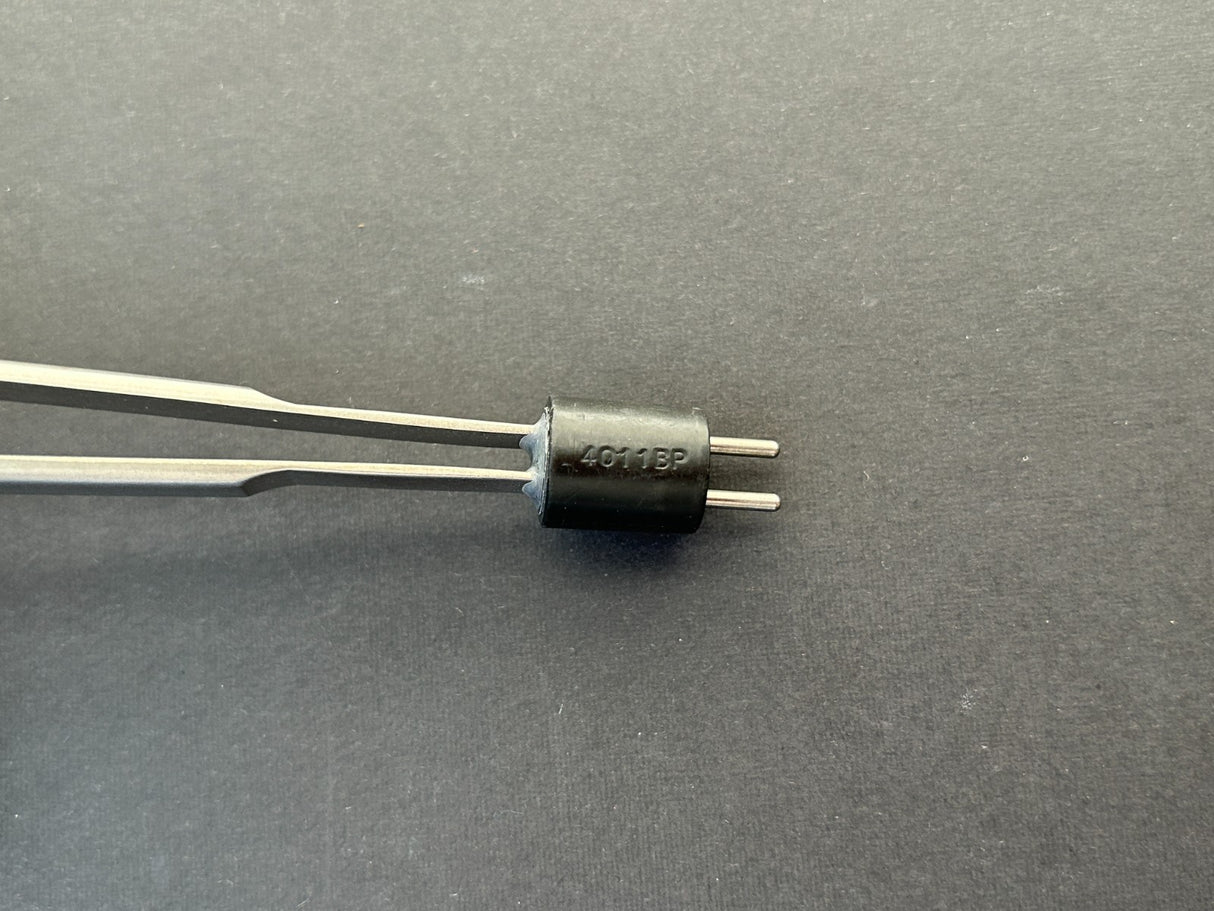 ASSI 4011BP Yasargil Micro Bayonet Bipolar Forceps, Straight 16cm, 0.7mm Tip