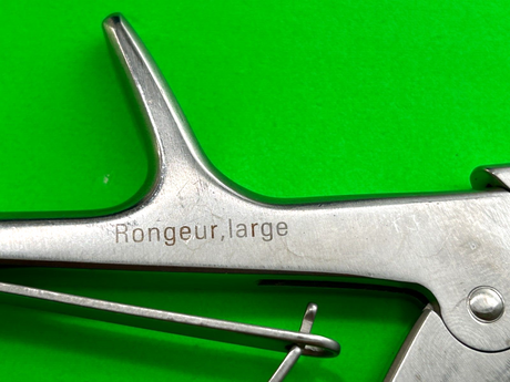 Ulrich Surgical CS 3372-01 Orthopedic Kerrison Rongeur 5mm x 10mm Shaft 10"