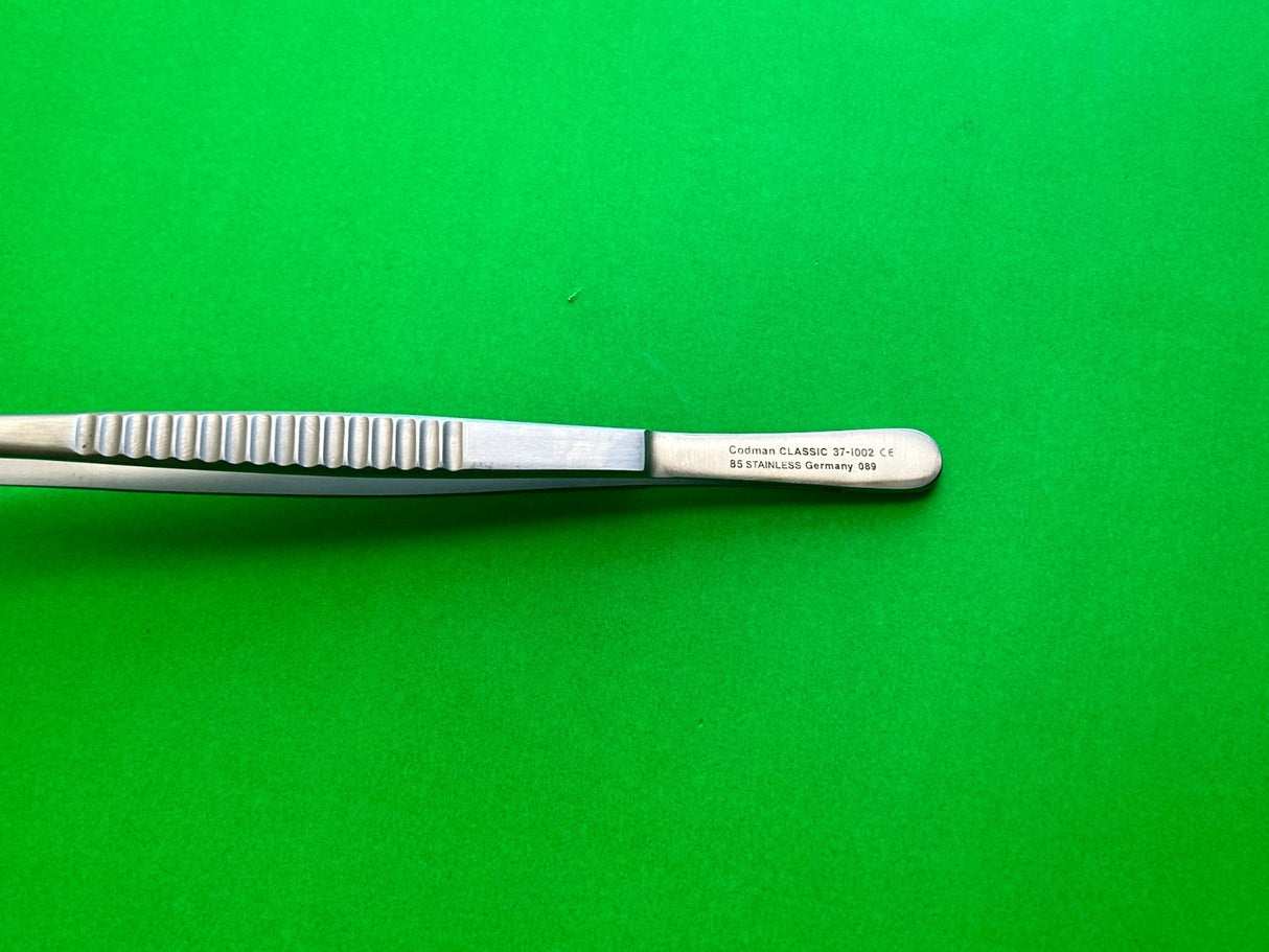 Codman 37-1002 DeBakey Thoracic Tissue Forceps, 9.5"