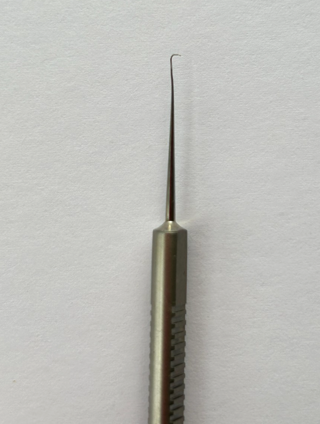 Karl Storz E0545 Sinskey Iris and IOL Hook, 4.6"