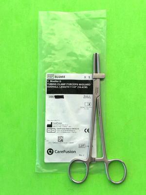 V.Mueller Surgical 7-1/4" Tubing Clamp Forceps With Guard