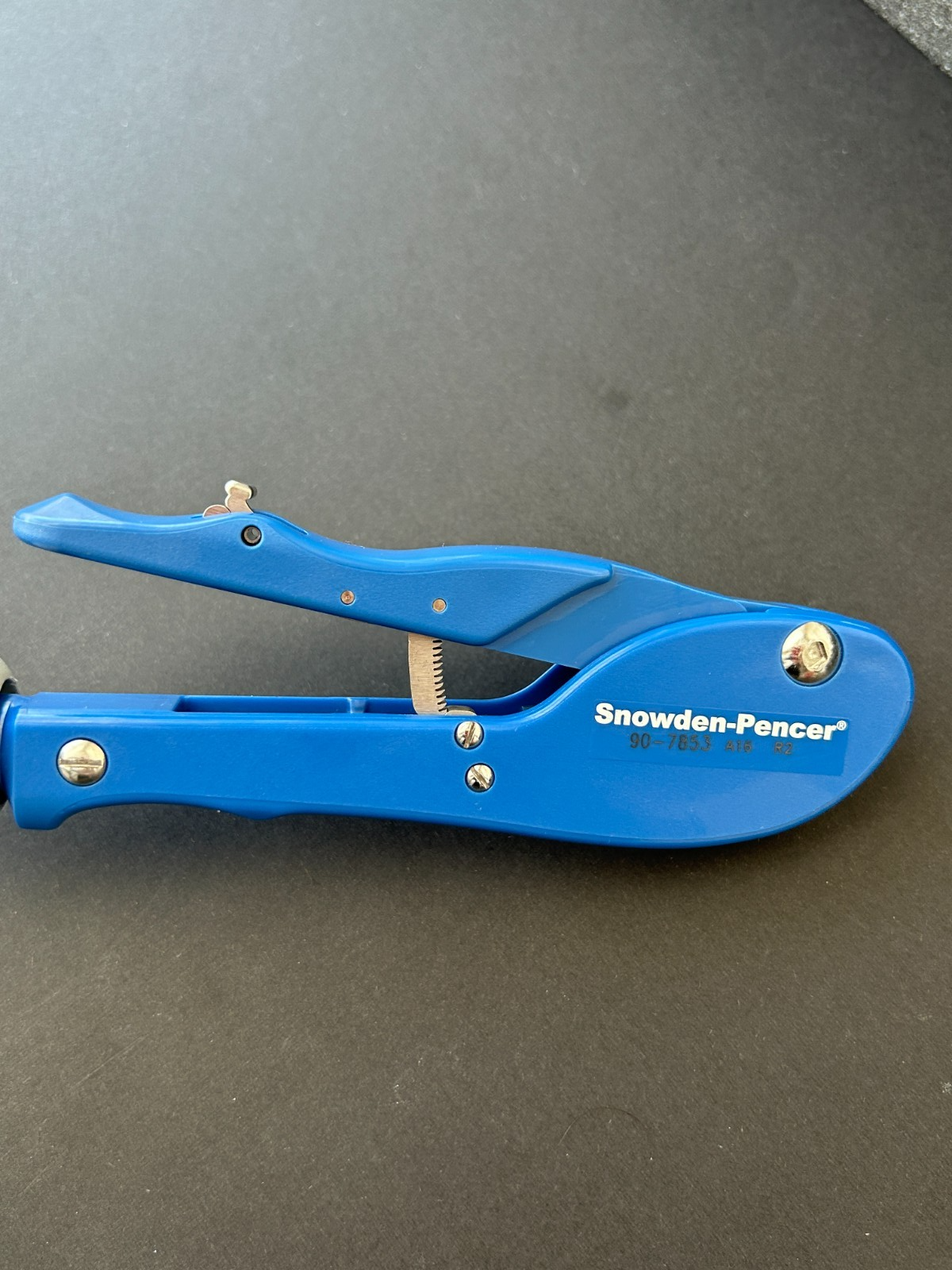 Snowden Pencer 90-7853 Curved CardioVascular Forceps 5mm x 36cm