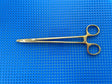 Symmetry Surgical 36-4010 Heaney Needle Holder, 8 1/4", Curved, Tungsten Carbide