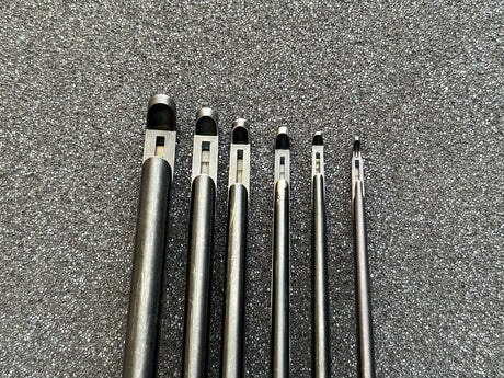 Aesculap Detachable Kerrison Rongeur/Punch 40° Up 1.5mm-6mm Set of 6 Spine/Neuro