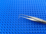 Miltex Surgical 18-1791 Iris Forceps, 1 X 2 Teeth, 4"
