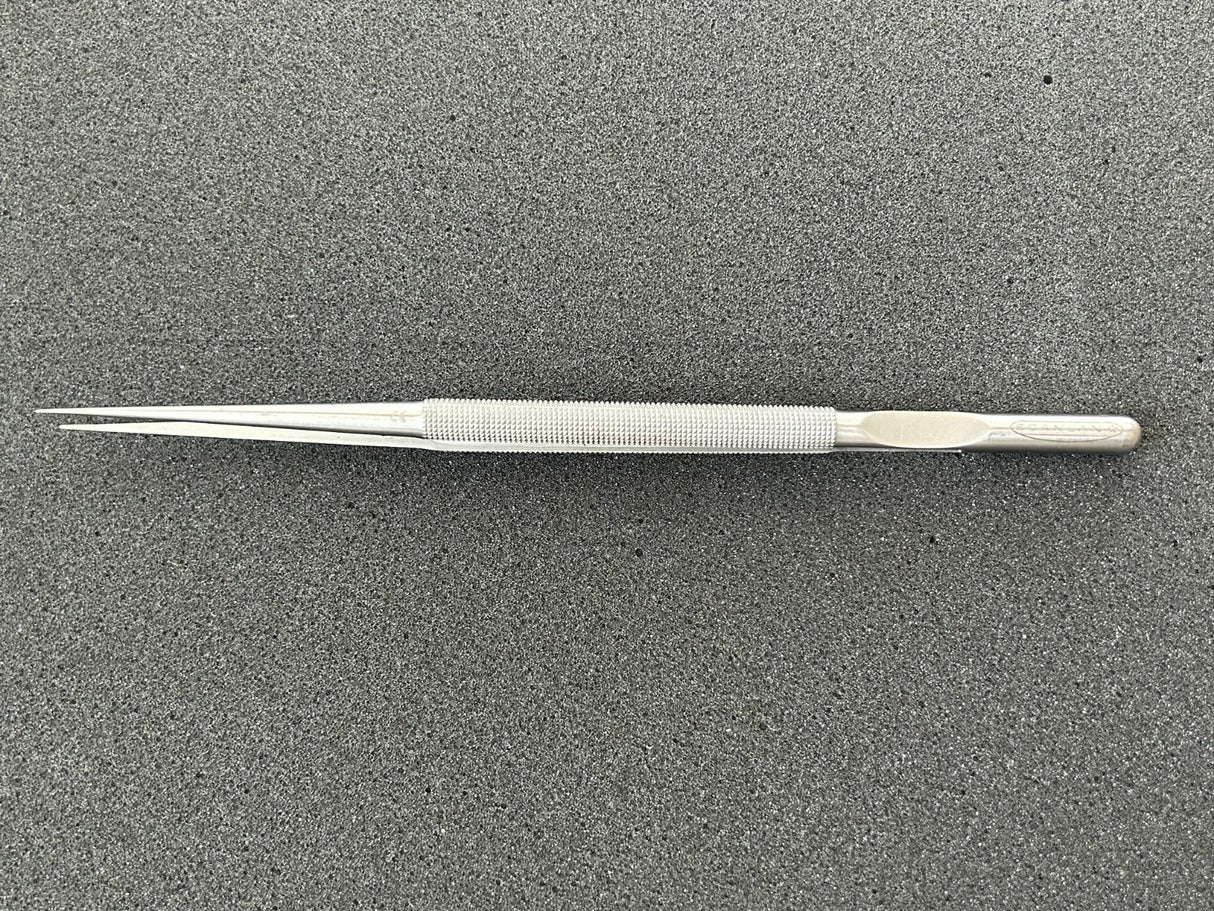 Scanlan 4004-98 8-1/4" Diamond Dust Dennis Micro Forceps  8-1/4"