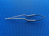 Jarit 277-131 Jacobson Scissors Bayonet, Flat Handle, 13mm, Curved, 7-1/4"