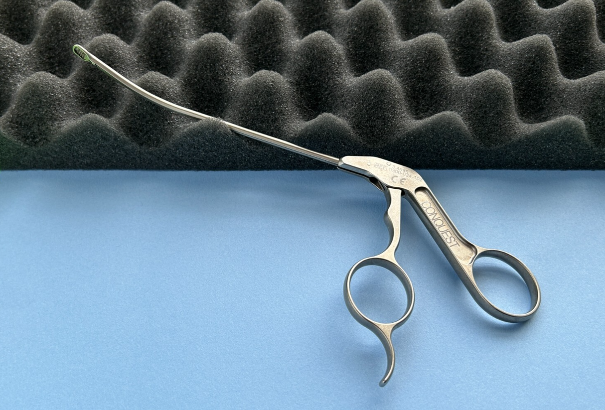 STRYKER CONQUEST 300-034-102 Arthroscopic Curved Left Big Bite Punch 3.4mm 6"