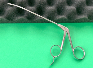 Conmed Linvatec Surgical SHUTT Arthroscopy B-Scoop Forceps 30° Right 3.4mm, 9"