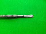 Jarit 320-103 DeBakey Thoracic Tissue Forceps, 1x2 Teeth, 2.8mm X 24mm Jaws