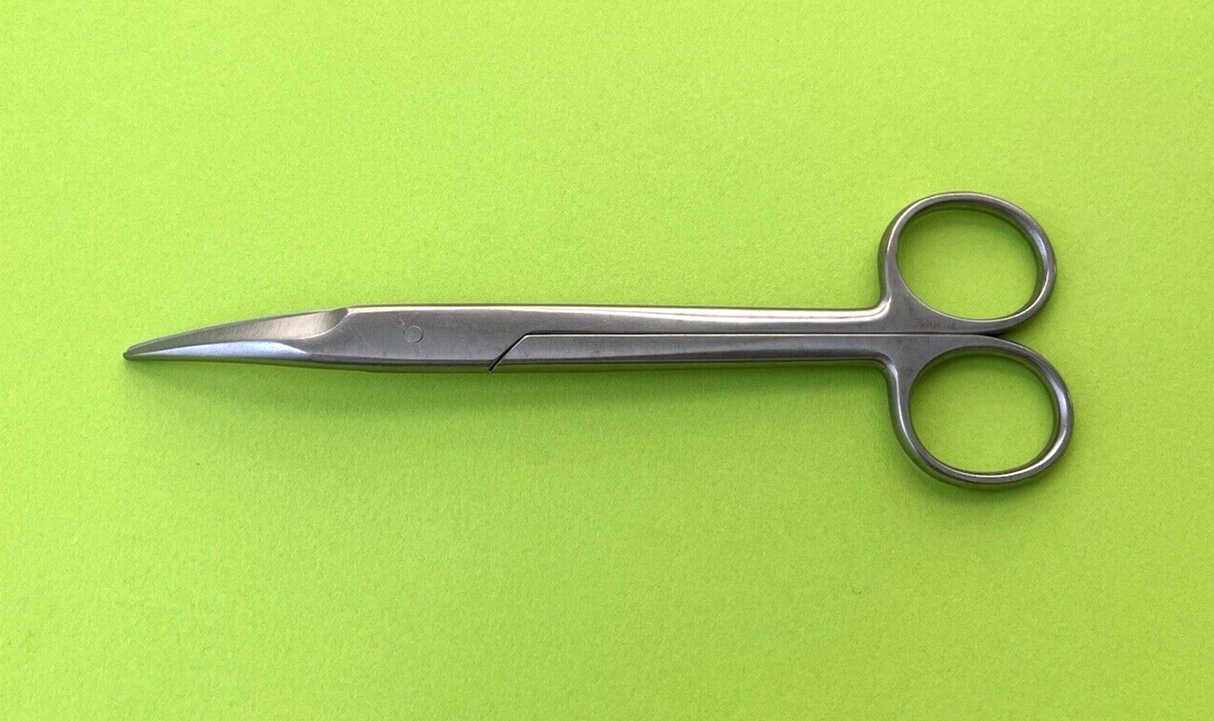 Aesculap Surgical 6-3/4" Curved Mayo Scissors, Beveled Blade