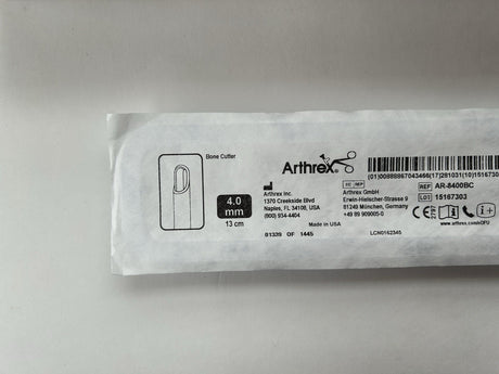 Arthrex Blades Cutter, 4.0 mm x 13 cm IN DATE
