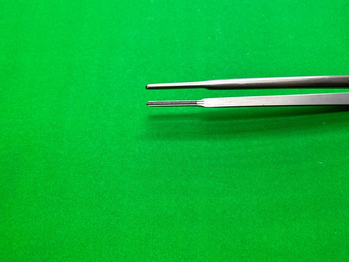Jarit 320-103 DeBakey Thoracic Tissue Forceps, 1x2 Teeth, 2.8mm X 24mm Jaws