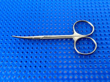 Karl STORZ Surgical  E3572 Strabismus Scissors Curved Strong, 4.2"