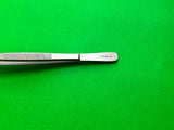 Pilling 35-1858 Debakey Tissue Forceps Straight 1mm Tip, 7-3/4"