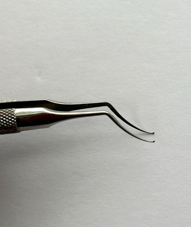 Karl Storz E2002-RC Lehner-Utrata capsulorhexis forceps, 4 3/8''