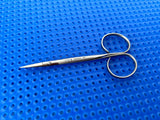 Karl STORZ Surgical E3410 Eye Scissors Straight Pointed Tips 4.25"