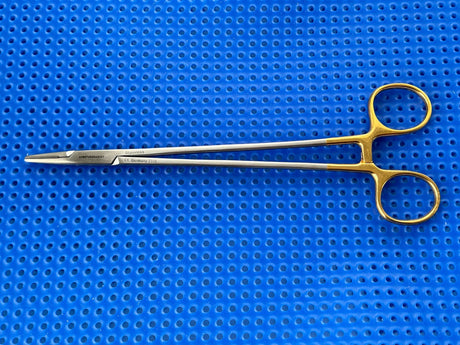 Symmetry Surgical 32-325 Needle Holder; Crile-Wood; 8 in, Tungsten Carbide
