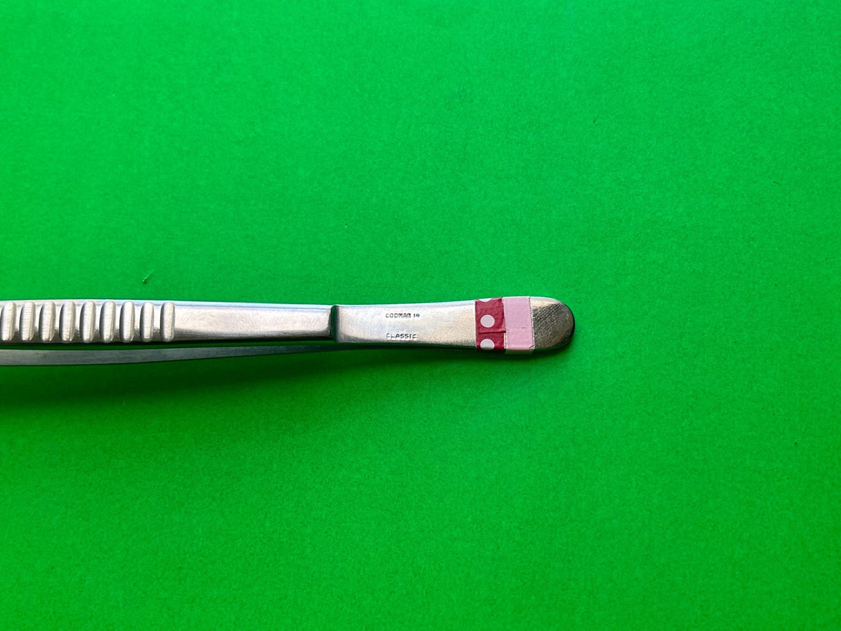 Codman 37-1002 DeBakey Thoracic Tissue Forceps, 9.5"