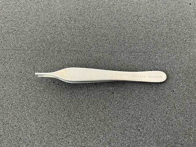 Aesculap BD700R ADSON-BROWN Tissue Forceps, straight, (4-3/4")