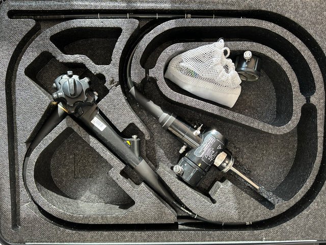 Olympus GIF-Q180 Evis Exera II Gastroscope GASTROINTESTINAL VIDEOSCOPE IN CASE!