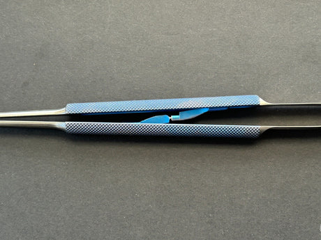 Scanlan 3003-346 Titanium Legacy Needle Holder, Straight DIAMOND DUST ™ Jaws 9"