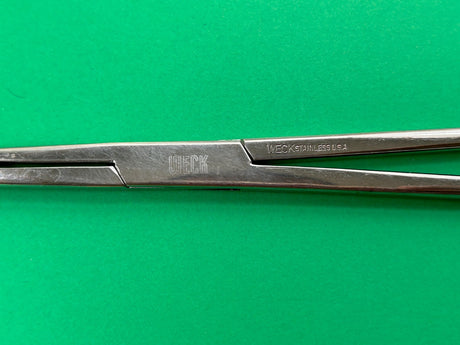Weck Surgical 12" Mixter Thoracic Clamp Forceps, Angled Shaft