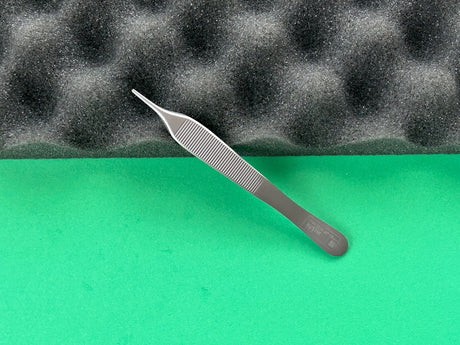 Aesculap Surgical 4-3/4" Tissue Forceps, 1 x 2 Teeth