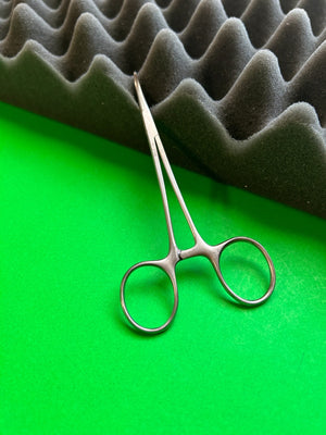 Pilling 18-2310 Halstead Mosquito Forceps, Curved, 5"