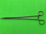 Jarit Surgical 10-3/4" Masson Needle Holder, Str Serrated Jaws