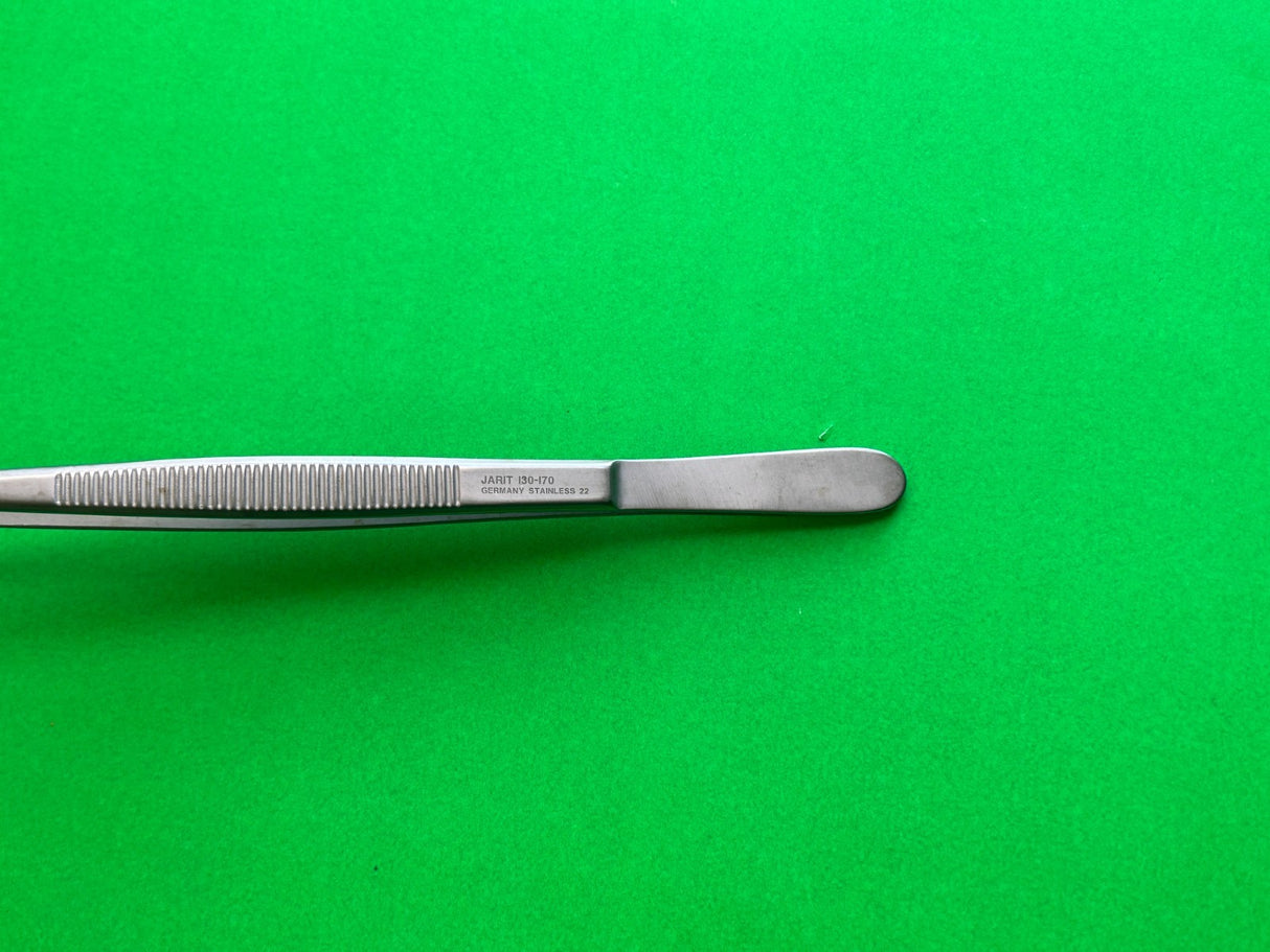 Jarit 130-170 Tissue Forceps, 1 X 2 Teeth, 8''