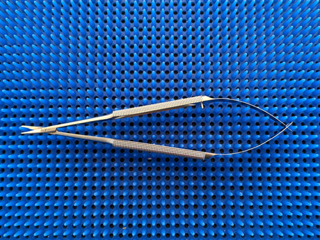 Snowden Pencer 88-6507 Micro Dissecting Scissors, Curved blade 7"